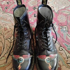 Rick Griffin Flying Eyeballs Air Wair Dr. Martens Boots